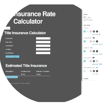 Rate Calculator WordPress plugin